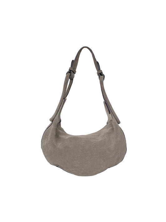 Cartera Amalfi suede Taupe