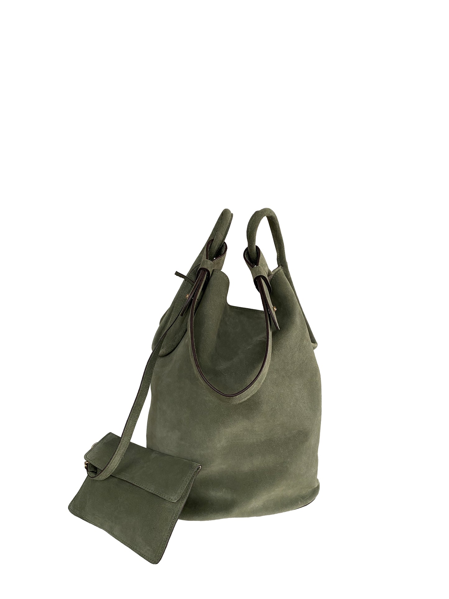 Tierralta Tote Suede Oliva